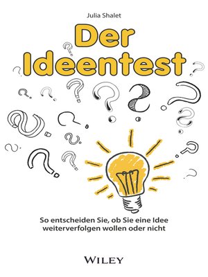 cover image of Der Ideentest